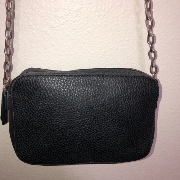 Phase3 Vegan Leather Black Crossbody Bag - Picture 5 of 7